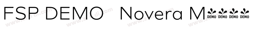 FSP DEMO   Novera M字体转换
